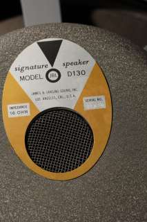 JBL D130 15 Vintage Alnico Woofers Extended Range Speakers D 130 16 