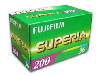 10R FUJI SUPERIA 200iso Color 35mm/135 Print Film 36exp  