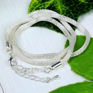 3mm Adjustable Chain Link Bracelet Necklace 19.5L 1pc  