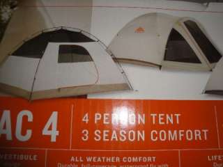 Kelty Zodiac 4 Person Tent   3 Seasons Comfort Quality Backpacking 