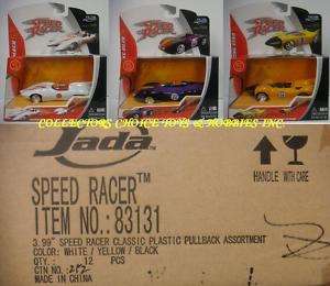 JADA SPEED RACER 1:43 MACH 5 PULL BACK CASE OF 12 83131  