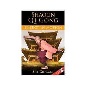  Shaolin Qi Gong Book and DVD with Shi Xinggui Sports 