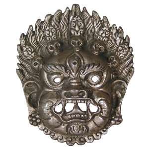  Mahakala Mask Naga Land Tibet Sacred Stones Amulet 