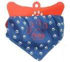 blue bandana pet dog apparel collars tag $ 4 00 buy it now free 