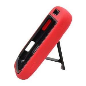  Red Double Layer Kickstand Hard Case Snap On Cover For 