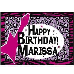 Personalized Rock Star Diva Yard Sign   Party Decorations & Yard 