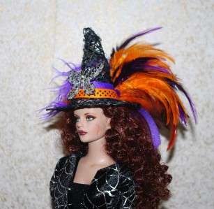 Mini Salem Witch Butterfly Pin Doll Hat   Tyler Barbie  