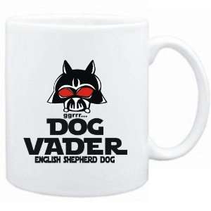  Mug White  DOG VADER  English Shepherd Dog  Dogs 