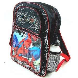  Spider Man Black Backpack School Bag: Toys & Games