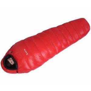 white duck down sleeping bag / with compression bag 