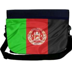 Afghanistan Flag NEOPRENE Laptop Sleeve Bag Messenger Bag   Laptop Bag 