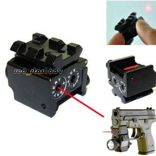 MINI Red Dot Sight LASER SIGHT With Detachable Picatinny Rail for 