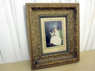 Antique Studio Photograph Victorian Style Lady w Vintage Old Style 