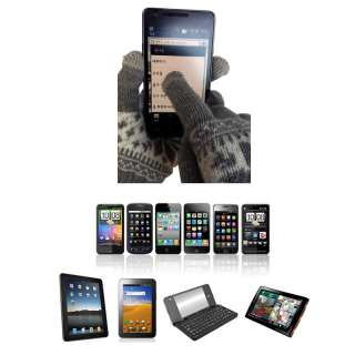 winter gloves for all touch screen iphone,ipad,galaxy,gps navigation 