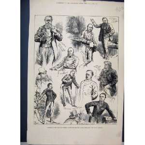 Sketches House Commons Debates Procedure 1882 Men