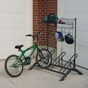  SBR300 Three Station Bike Rack: Sports & Outdoors