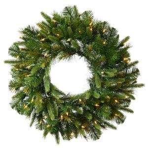   Cashmere Wreath dura lit 100CL (A118337) 36 42 Inch Christmas Wreath