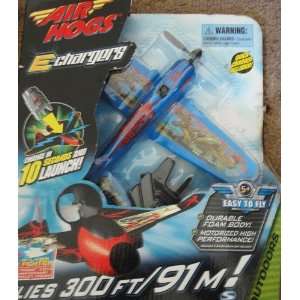  Air Hogs E chargers Blue Plane: Toys & Games