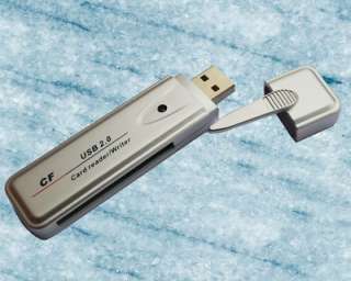NEW USB 2.0 CF COMPACT FLASH CARD READER WORK WINDOWS 7  
