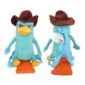  Disney Phineas and Ferb Agent P Perry the Platypus Plush 