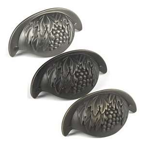  Vineyard Solid Brass Grape Cup Pull: Home & Kitchen