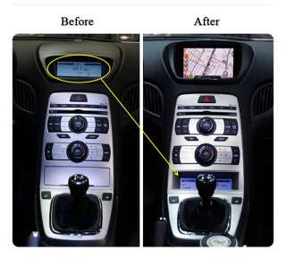 Hyundai GENESIS COUPE]GPS Nav Dash Bezel 1Set + Multi Display Bezel 