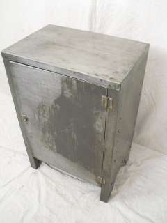 1920s 30s Era Stripped Metal Cabinet (5118)*  