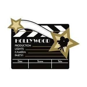  HOLLYWOOD CLAPPER BOARD MOVIE TIME PARTY SUPPLY Toys 