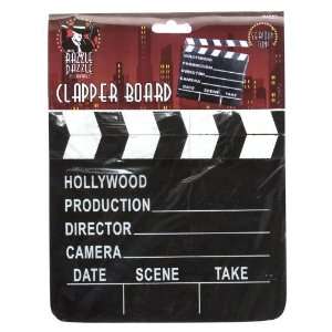  Hollywood Style Clapper Board 17.5cm x 20cm [Toy] Toys 
