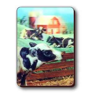  3D Lenticular Magnet   FARM HOUSE W/COWS: Kitchen & Dining