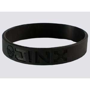  JINX Logo Black Rubber Bracelet WRISTBAND: Everything Else
