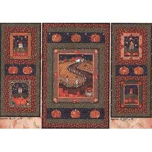  Pumkins Galore Quilted Wall Hanging Kit By The Each Arts 