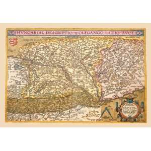  Map of Eastern Europe #2 24x36 Giclee