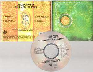 ALICE COOPER BILLION DOLLAR BABIES 1973MICHAEL BRUCE CD  