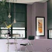 Screen Roller Shades 18 1/8 x 58 1/4, Charcoal  