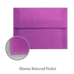  Glama Natural Violet Envelope   250/Box