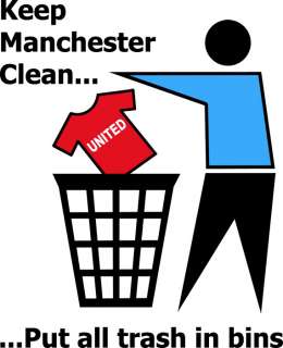 KEEP MANCHESTER CLEAN funny football city t shirt S 6XL  