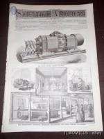 1884 Lyman Gun Sight Patent Article Antique ORIGINAL  