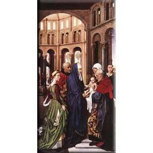   8x16 Streched Canvas Art by Weyden, Rogier van der