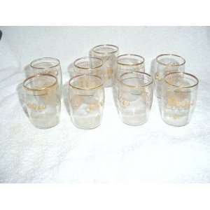  Set of 9 Small Coors Colorado Centennial Tumblers 