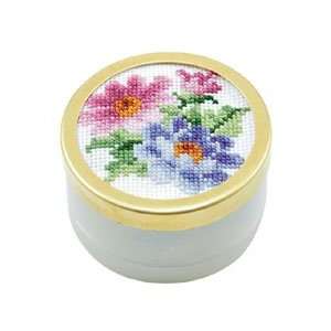  September Aster Music Box Counted Cross Stitch Kit: Arts 
