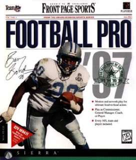 Front Page Sports Football Pro 97 + Manual PC CD game  