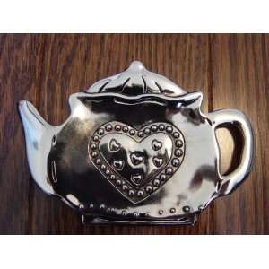  Ganz Tea Bag Holder Teabag Rest Hearts: Kitchen & Dining