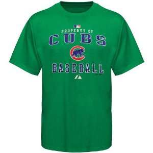  Majestic Chicago Cubs Green St. Patricks Day Property Of 