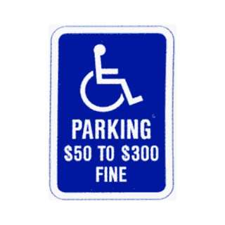   traffic Sign: 12x18 Missouri   Handicapped Parking: Everything Else