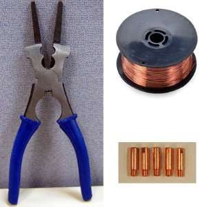  MIG Welder 0.023 Solid Wire Welding Kit: Automotive