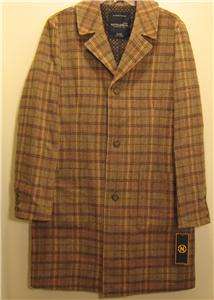 NEW NAUTICA Mens Jacket Coat L NWT $199 80% Wool Large  