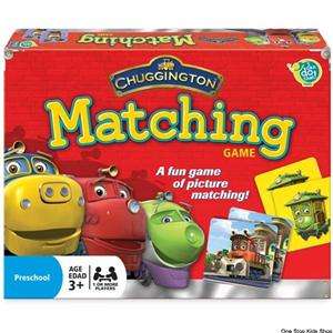   MATCHING GAME Memory Toy CHUGGINGTON TRAIN Wilson Brewster Koko  