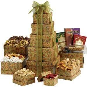 Sympathy Gift Tower Deluxe  Grocery & Gourmet Food