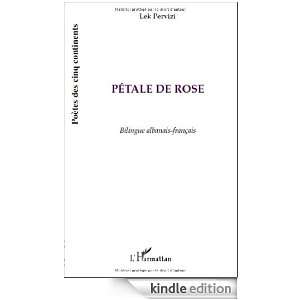 Petale de rose bilingue albanais français  Kindle Store